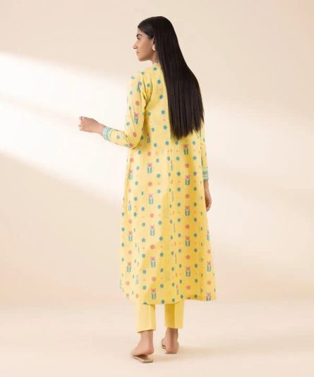 Urban Trend Sapphire two Piece Printed Lawn Dress - Image 2